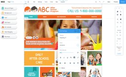 editing a home daycare website