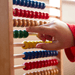 child hand with toy