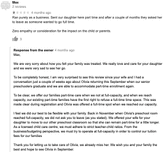 negative review with response
