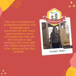 ECE of the Year finalist: Helen