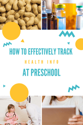 how to effectively track health info at preschool