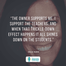 halle rubin preschool podcast quote