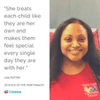 Lisa Potter - 2018 Early Childhood Educator of the Year Award Finalist