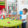 Children playing music at daycare