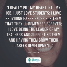 halle rubin preschool podcast quote
