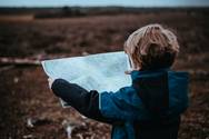 autonomous child using a map