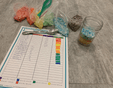preschool temperature chart activity