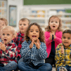 Children in a classroom
