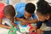 children in classroom