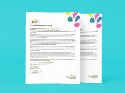 Welcome letter template!