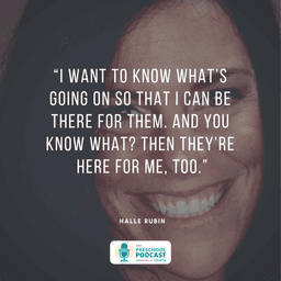 halle rubin preschool podcast quote